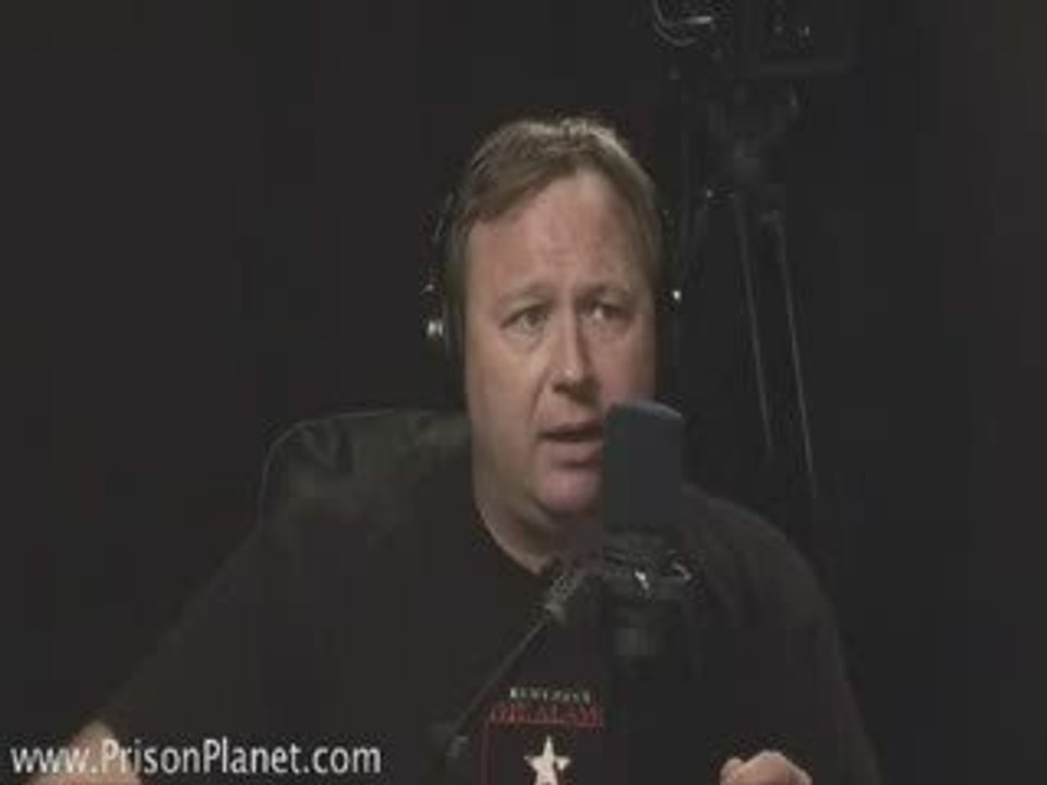 The Alex Jones Show - Feb 21. 2008 Police State Rant  PT 4