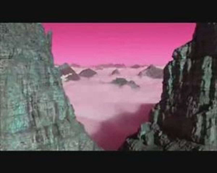 Snowy mountains with binural brainwaves