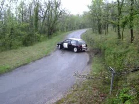 rallye du quercy 2009 (glisse clio)