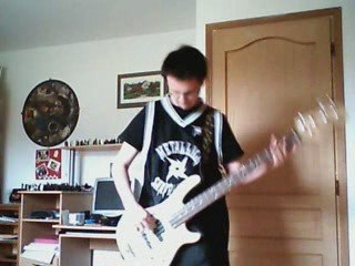 Enter sandman cover bass