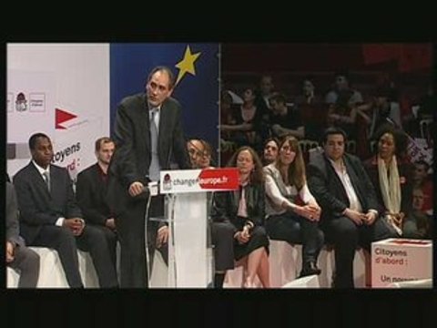 Européennes : Meeting de Paris - 1ère partie