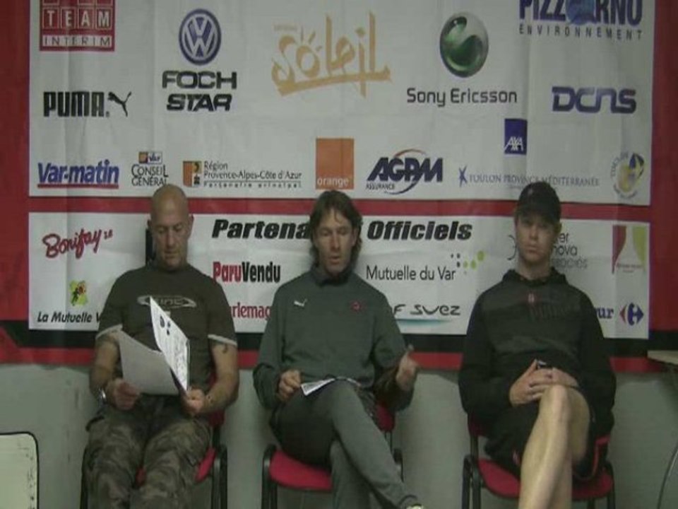 Point presse du Staff avant le match contre Montpellier