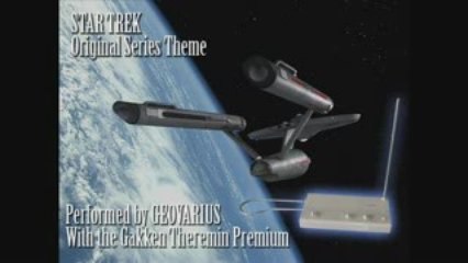 Gakken Theremin Premium Demo - STAR TREK By Geovarius