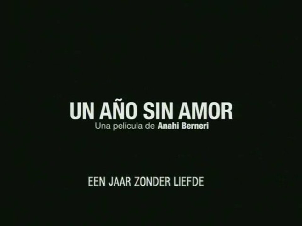 Un ANO SIN AMOR