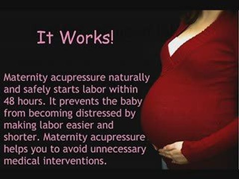 Start labor naturally with acupressure