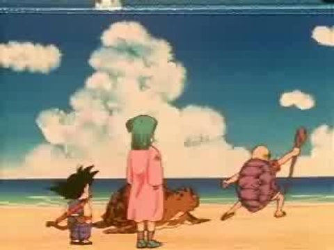 Sangoku qui monte sur le nuage super