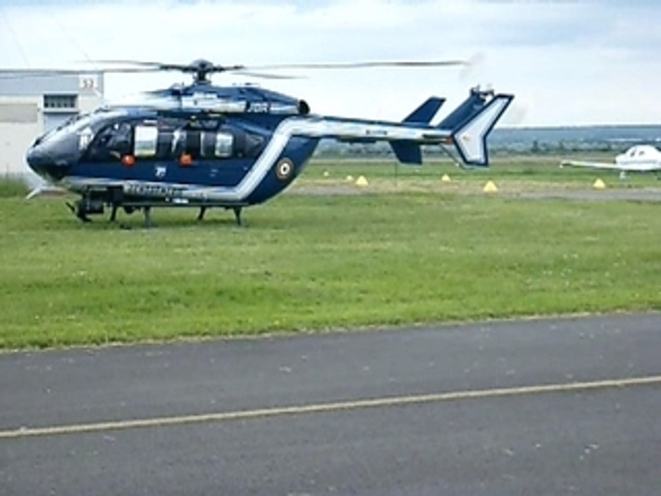 Décollage EC-145 Gendarmerie National