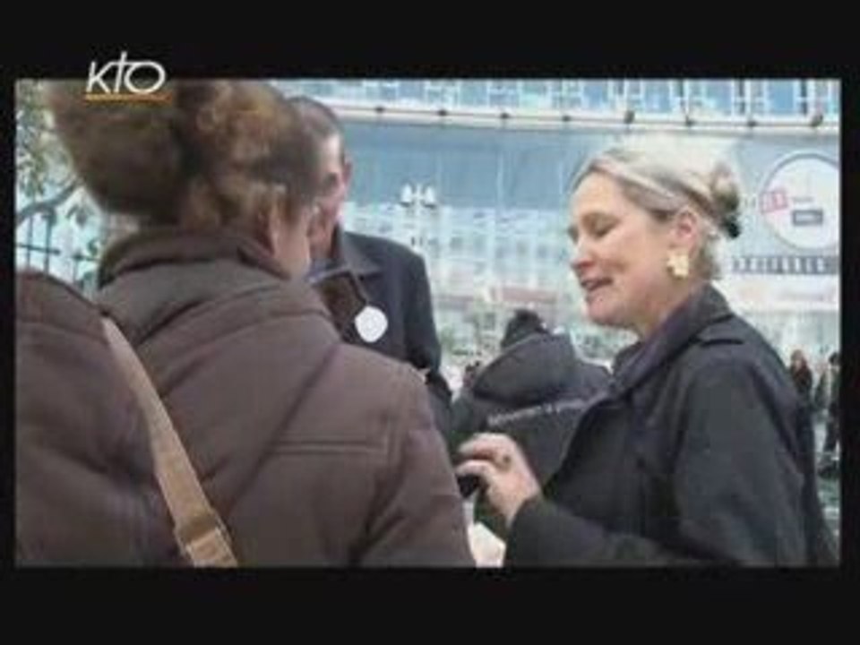 Eve Roffiaen à la Journée mondiale du refus de la misère