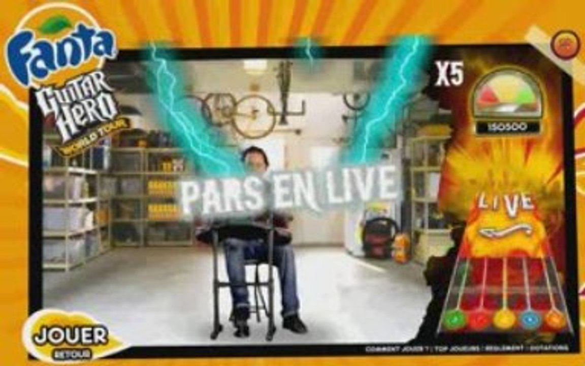 Fanta Guitar Hero Wolrd Tour Colorado97 192400 points
