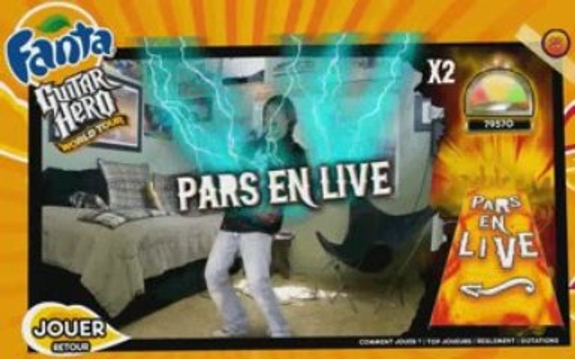 Fanta Guitar Hero Wolrd Tour Crotus Guitare 112173 points