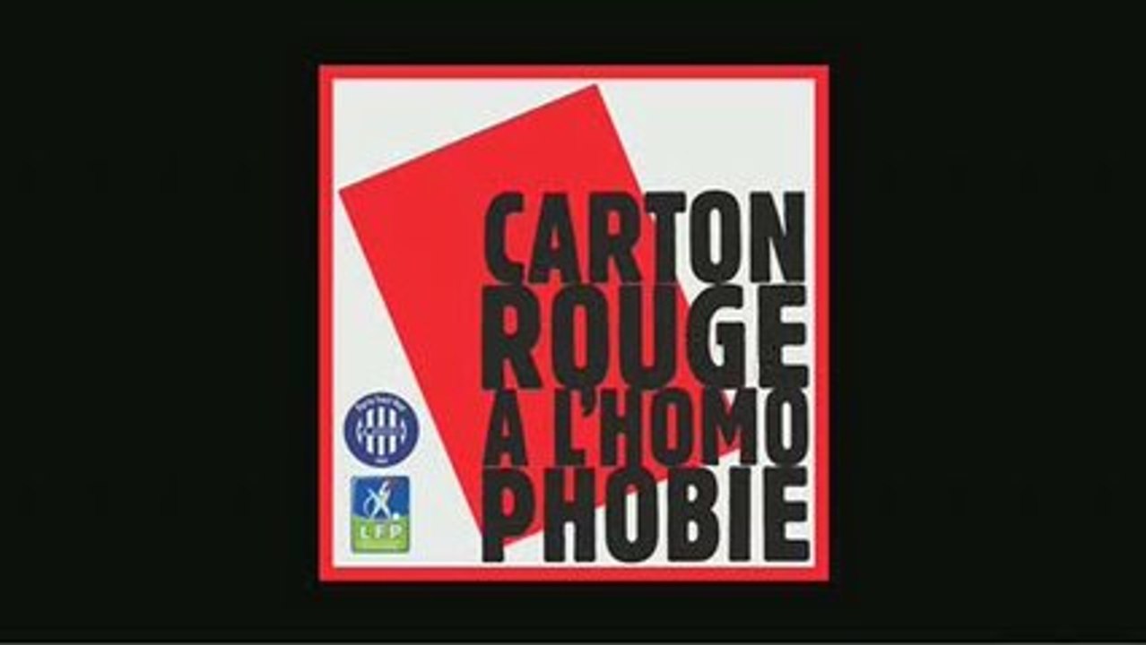 Un carton rouge contre l'homophobie