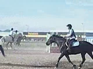 Jonquille et moi en cabrage