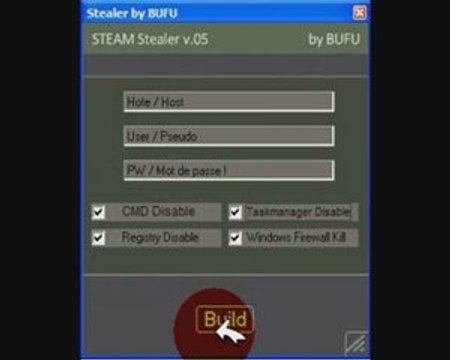 Hack Steam via Steam Stealer 0.5