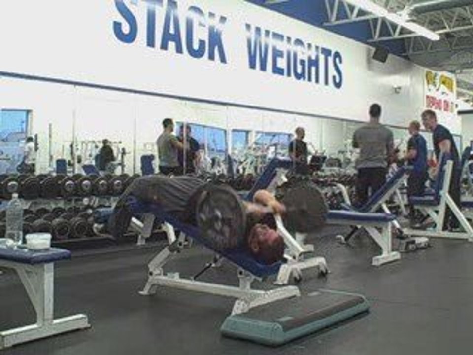 Killer Tricep Exercise - Decline Bench Tricep Extensions