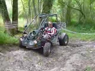 passage d'ornières en buggy