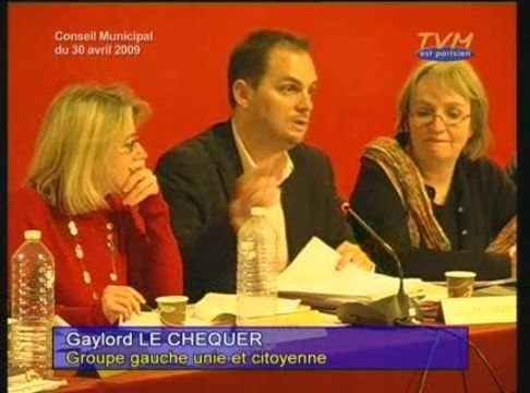 Conseil Municipal Montreuil (31/04/2009) - 09/24