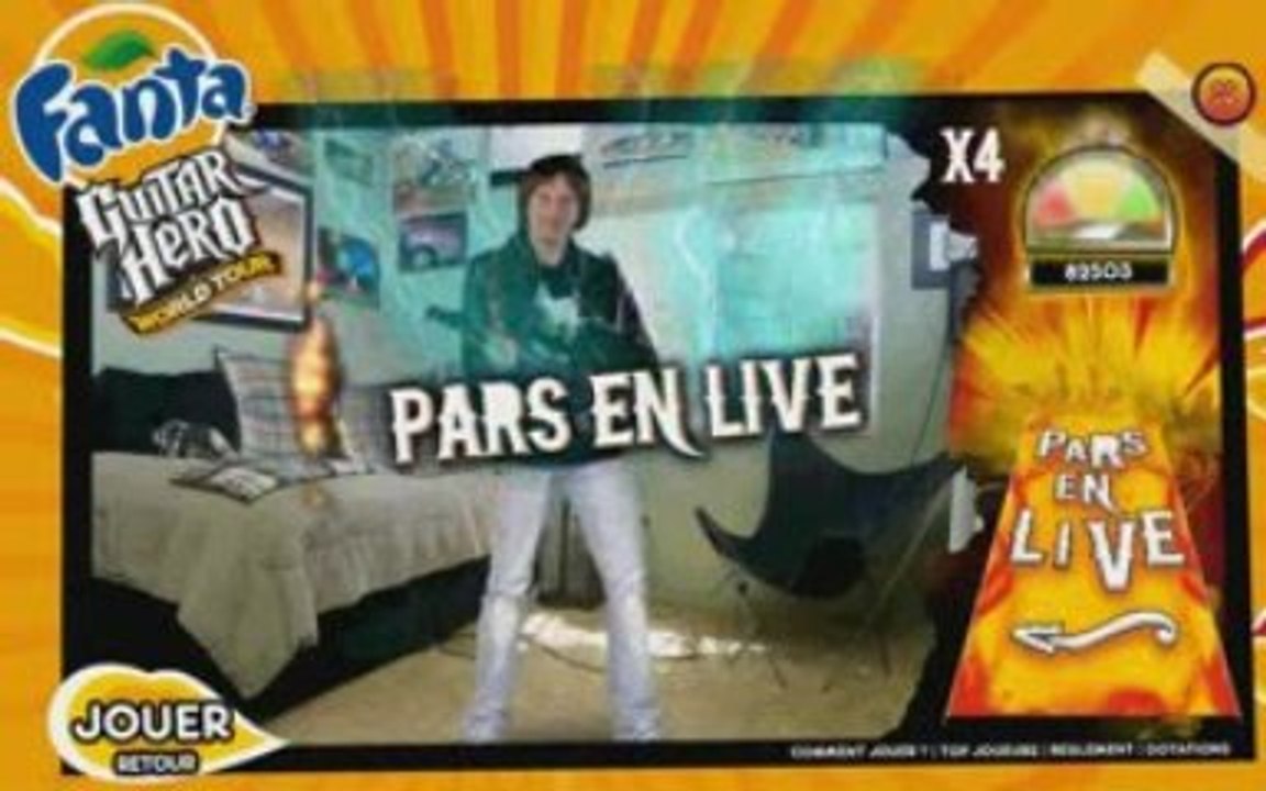 Fanta Guitar Hero Wolrd Tour Guitariste60 155119 points