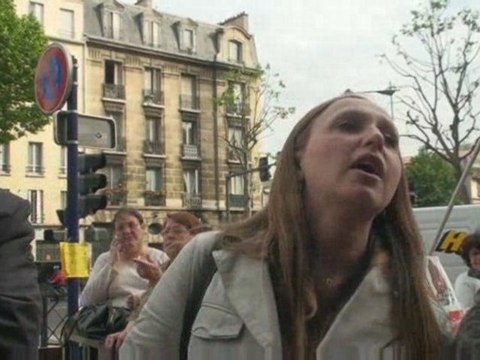 Intervention de la secrétaire de section PS de St Ouen (93)