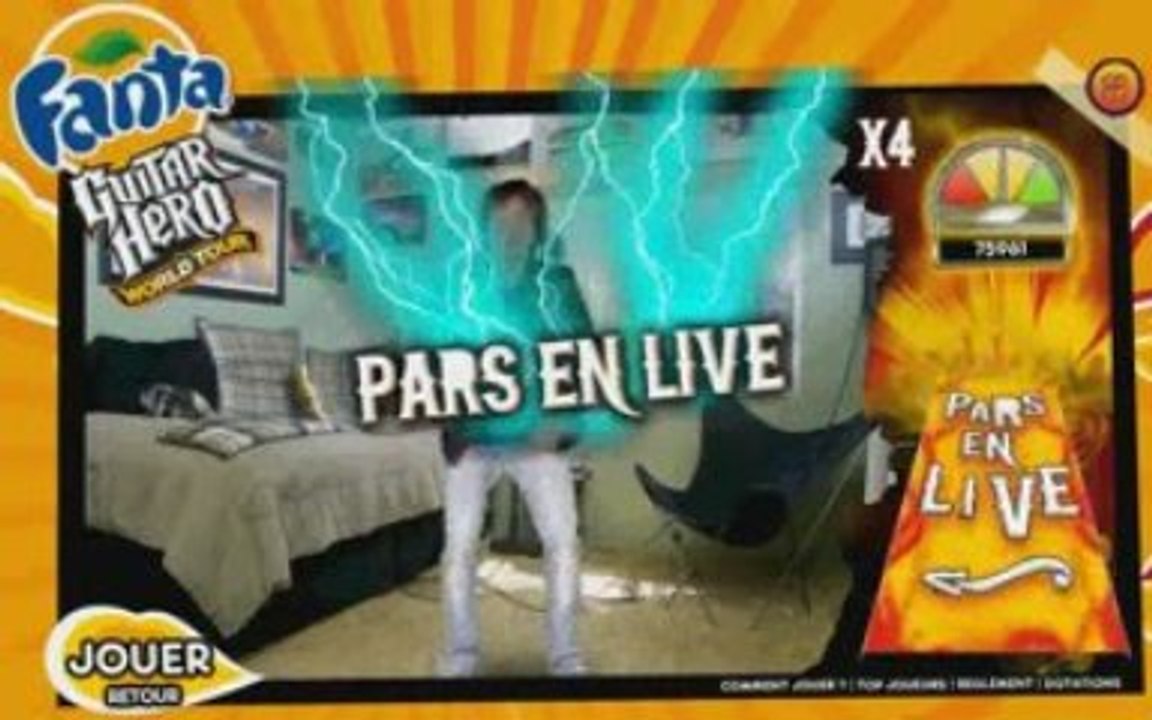 Fanta Guitar Hero Wolrd Tour RomyX Guitare 103547 points