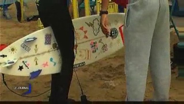 Les Sables d'Olonne : Finale de la Coupe de France de surf