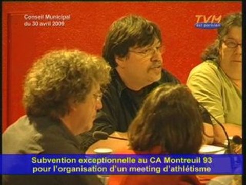 CONSEIL MUNICIPAL MONTREUIL (31/04/2009) - 11/24