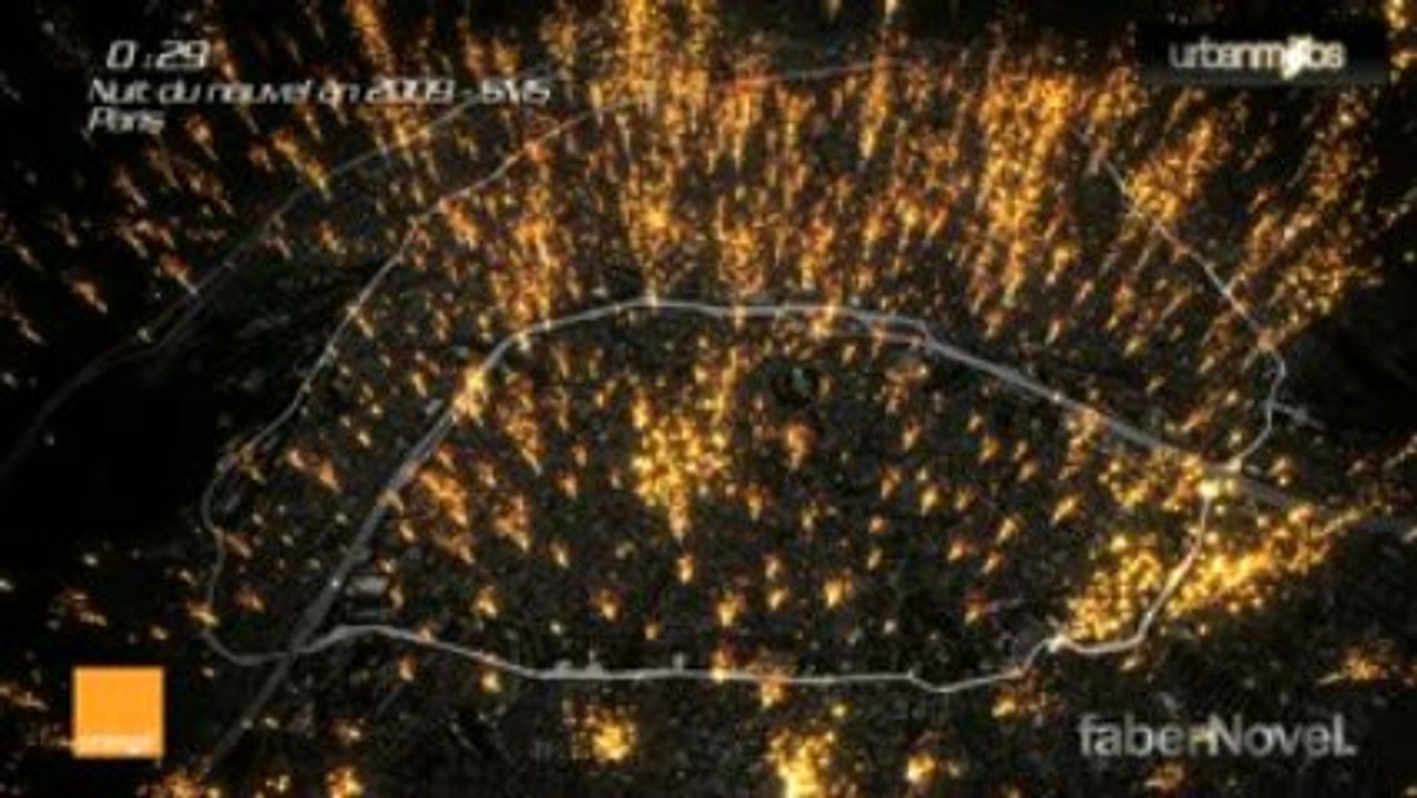 Urban mobs (sms - nuit du nouvel an 2009)