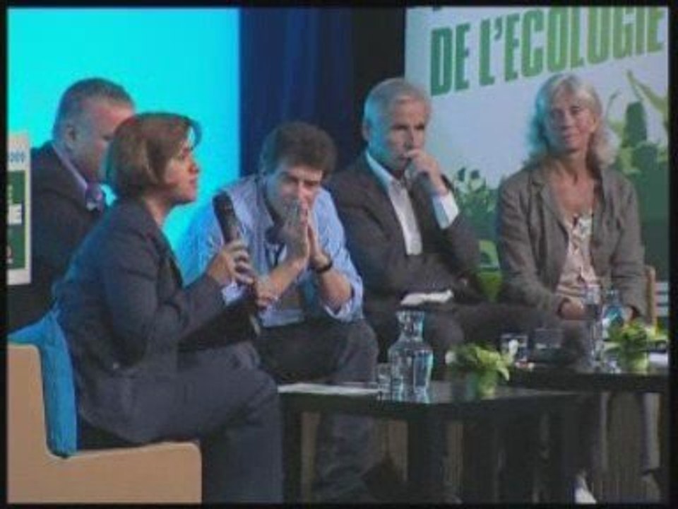 Alfonsi, Frassoni, Aschiéri, meeting Europe Ecologie de Nice