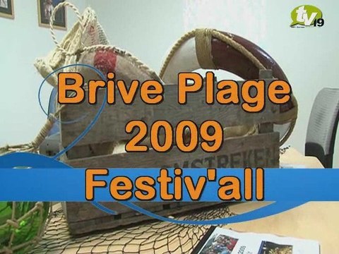Conférence de presse Brive Plage Festiv'all 2009