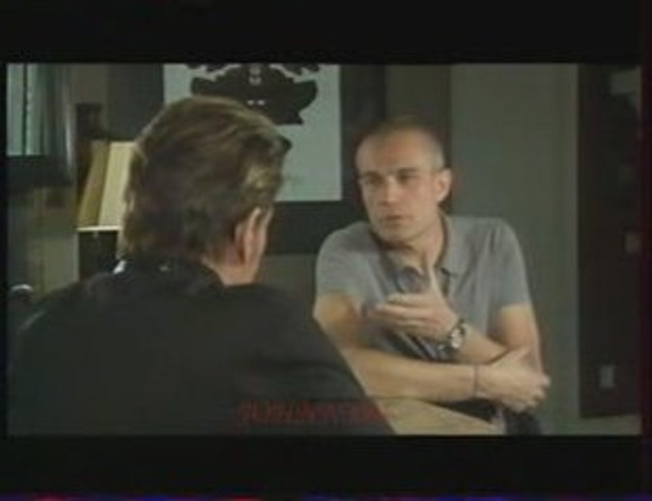 2009-05Mai-15 - Canal+ Rencontre avec Johnny Hallyday