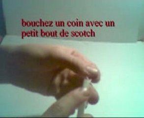 fabrication meches a petard avec du chlorate