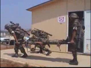 Entrainement de l'armée turc à la guerre asymétrique