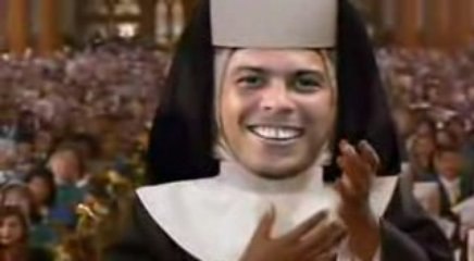 parodie sister act avec Ronaldo