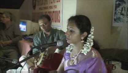 Priya Krishnamurthy in Concert in Sai Mandir
