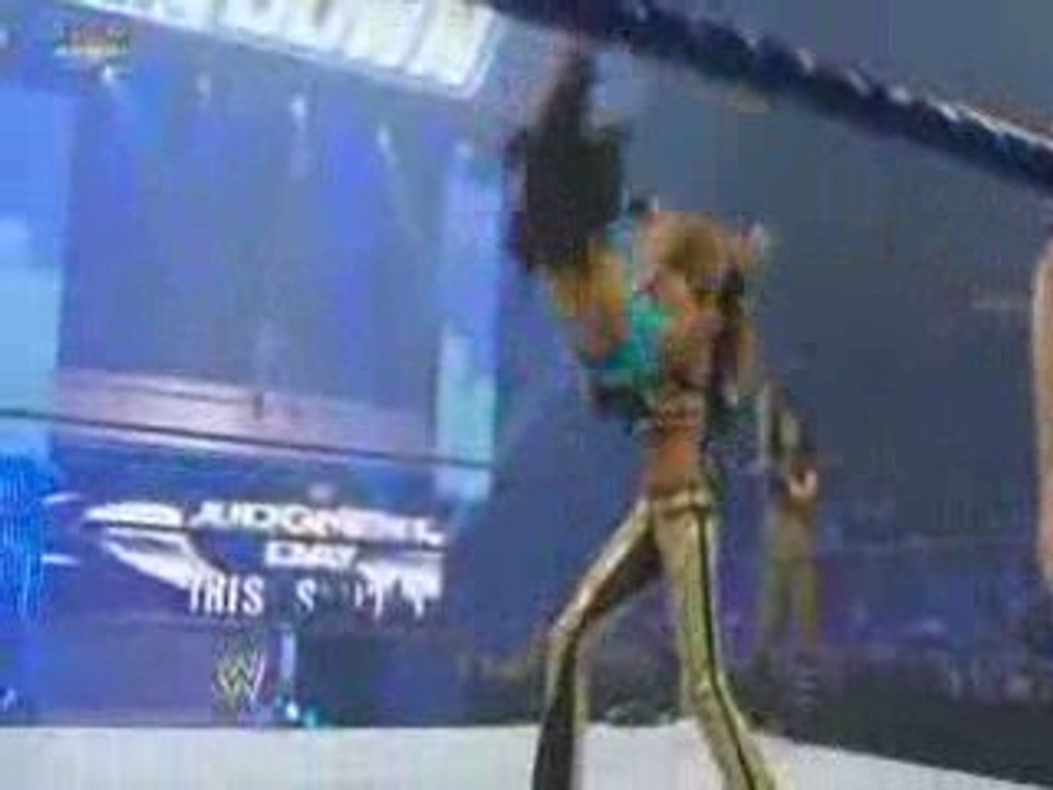 Melina & Gail Kim vs Michelle McCool & Alicia Fox