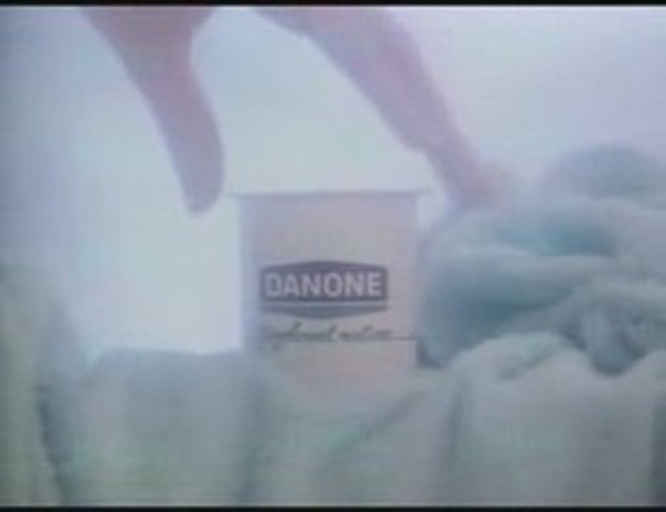 1989 - Pub Danone 01 Johnny Hallyday