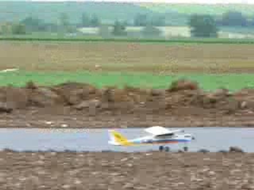 Décollage du trainer de Franck D