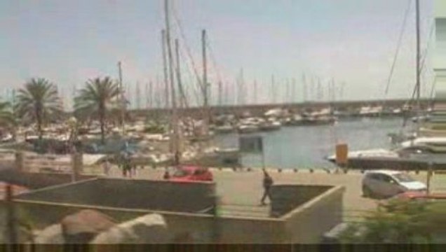 Spain. Испания из окна поезда