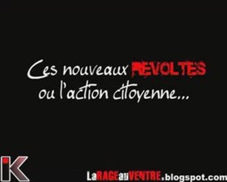 ces nouveaux révoltés ou l'action citoyenne....