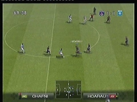 pes 2009 psg vs auxerre 36 eme journe de ligue 1
