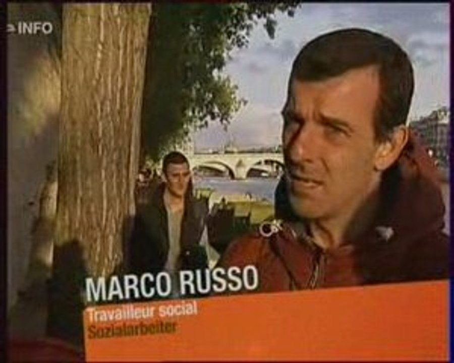 CAMPEMENT EDQ PARIS 15 MAI - ARTE INFO 16-mai-09