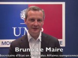 UMP 2009 : message de Bruno Le Maire
