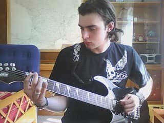 Démo guitariste débutant