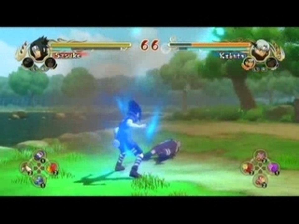 Gogeta 4 zack VS Kadaj elric(Sasuke VS Kabuto)
