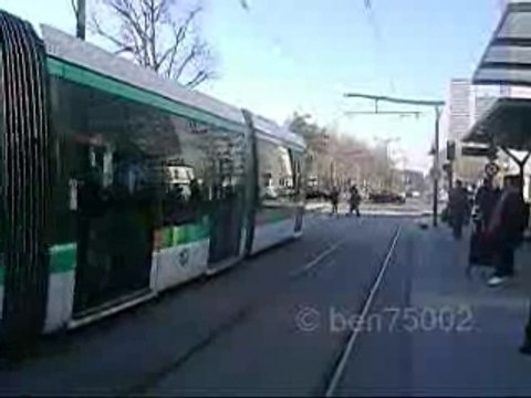 [RATP] Alstom Citadis 402 à Pte d'Ivry (T3)