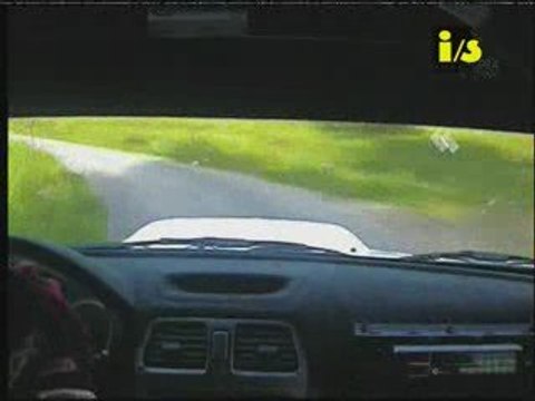 Caméra embarquée rallye alsace vosges 2009, PATERNOT/ VILMOT