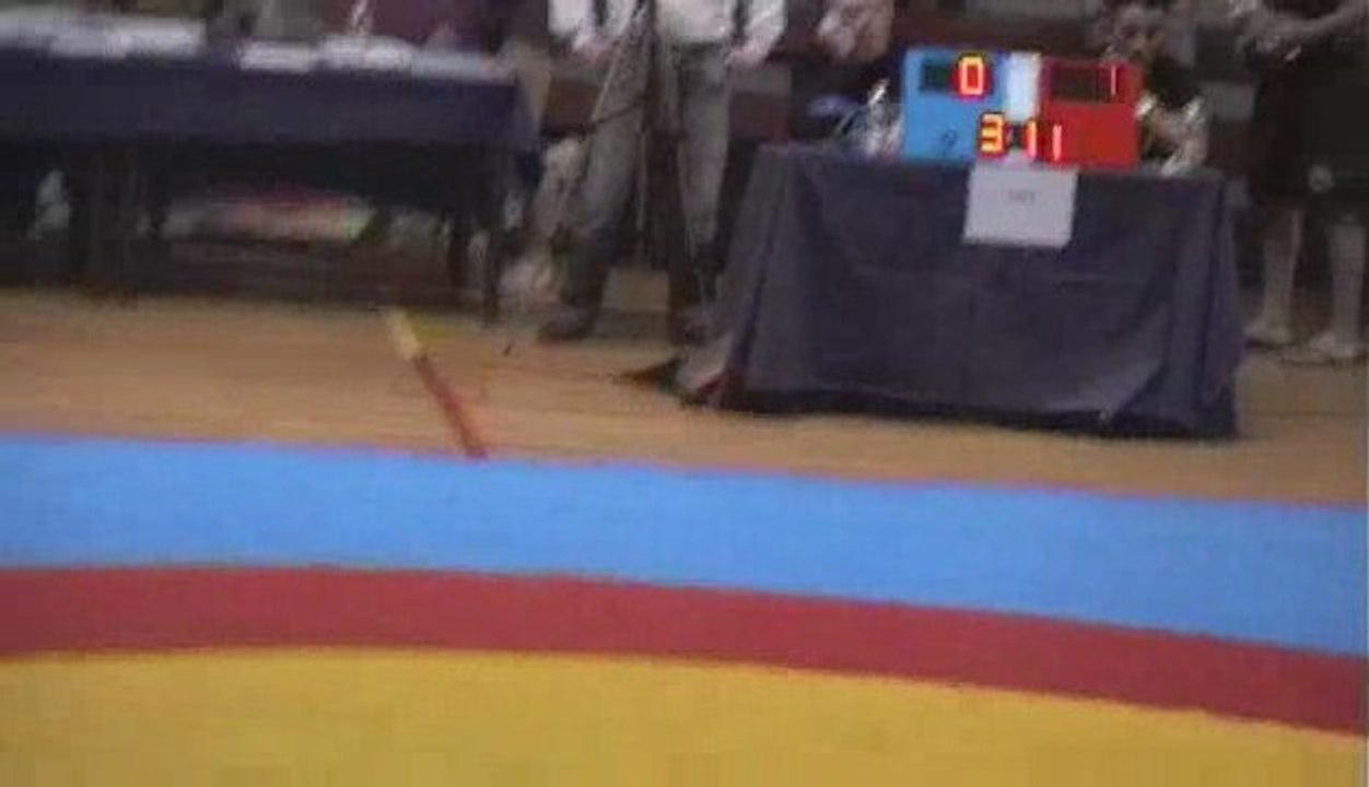 ANTHONY 1er Combat Championnat de France de Grappling 2009