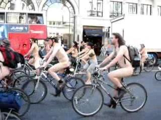Cyclists gone wild!