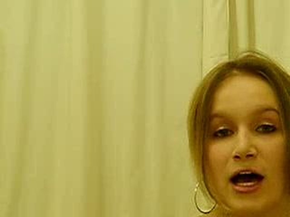 Singing Nancy Sinatra's "Friday's Child"