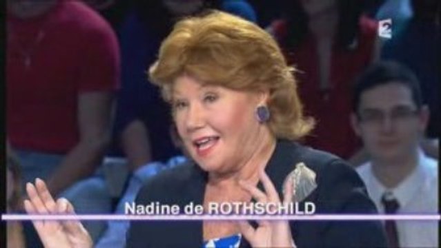 Nadine de Rothschild donne des conseils aux jeunes filles