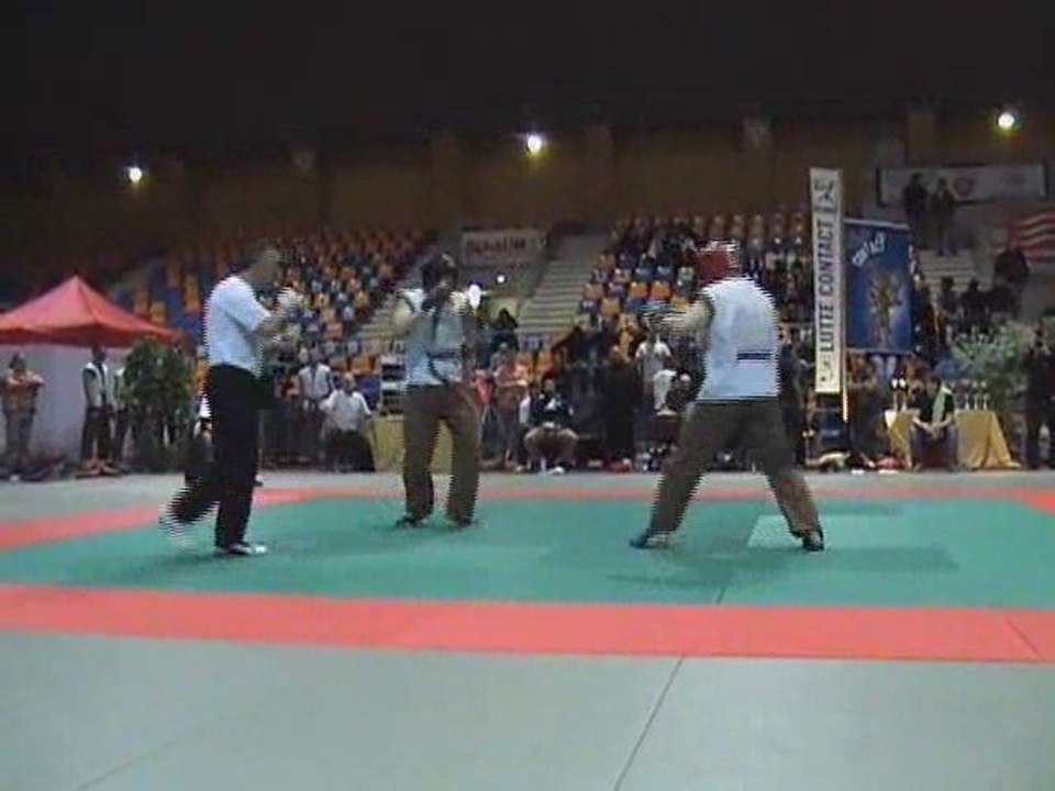 Combat 1 Richard Coupe de France 2009 de Lutte Contact
